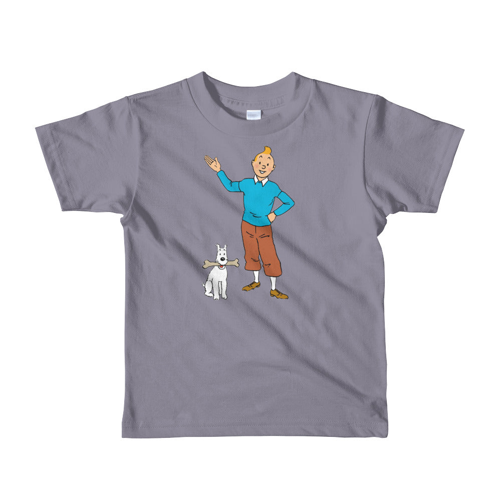 TINTIN ET MILOU Short sleeve kids t-shirt