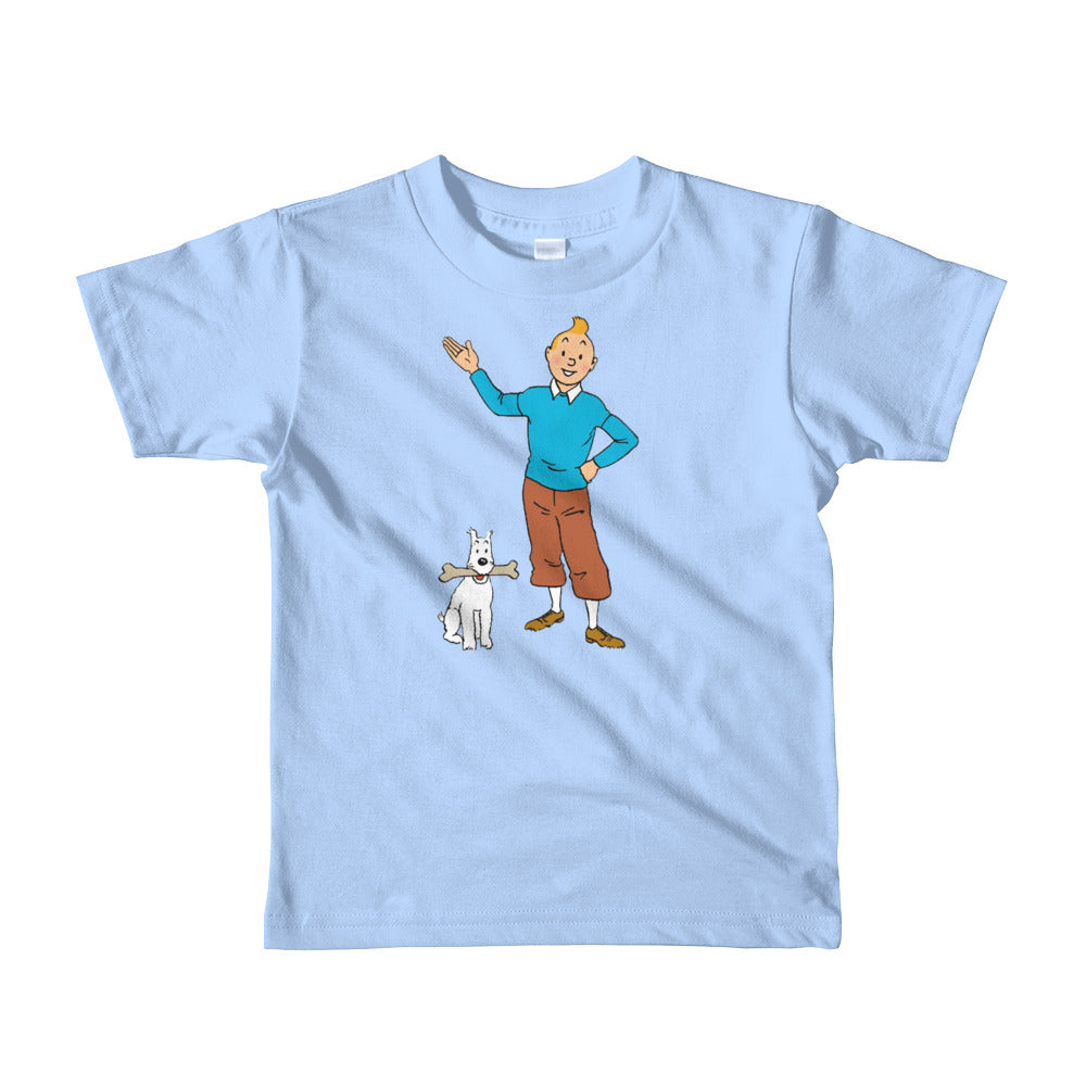 TINTIN ET MILOU Short sleeve kids t-shirt