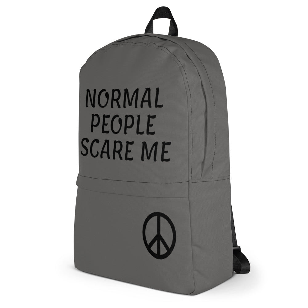 NORMAL PEOPLE SCARE ME Backpack