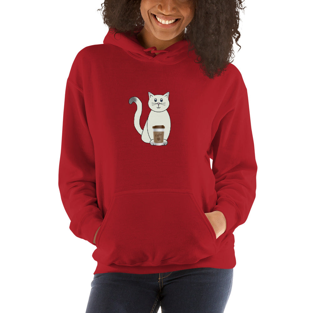 My Cat & My Coffee Hooded Sweatshirt