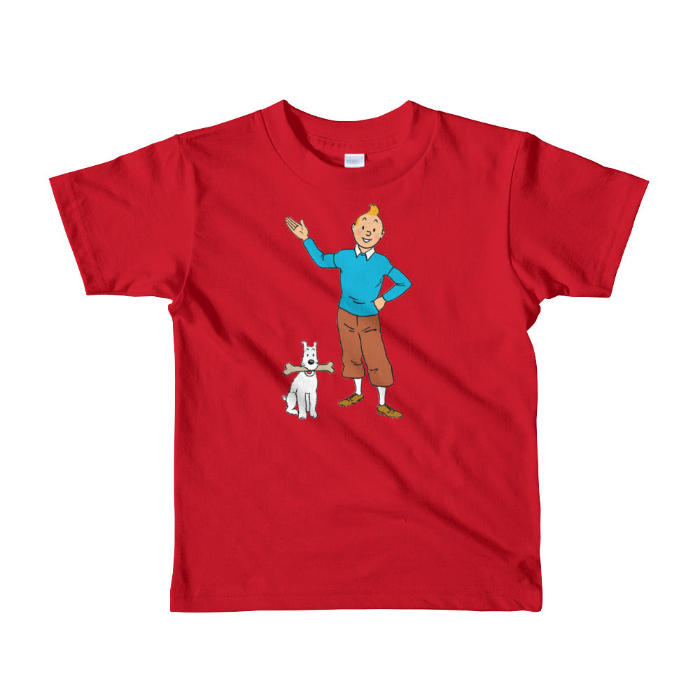 TINTIN ET MILOU Short sleeve kids t-shirt