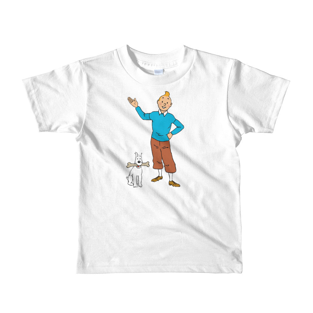 TINTIN ET MILOU Short sleeve kids t-shirt