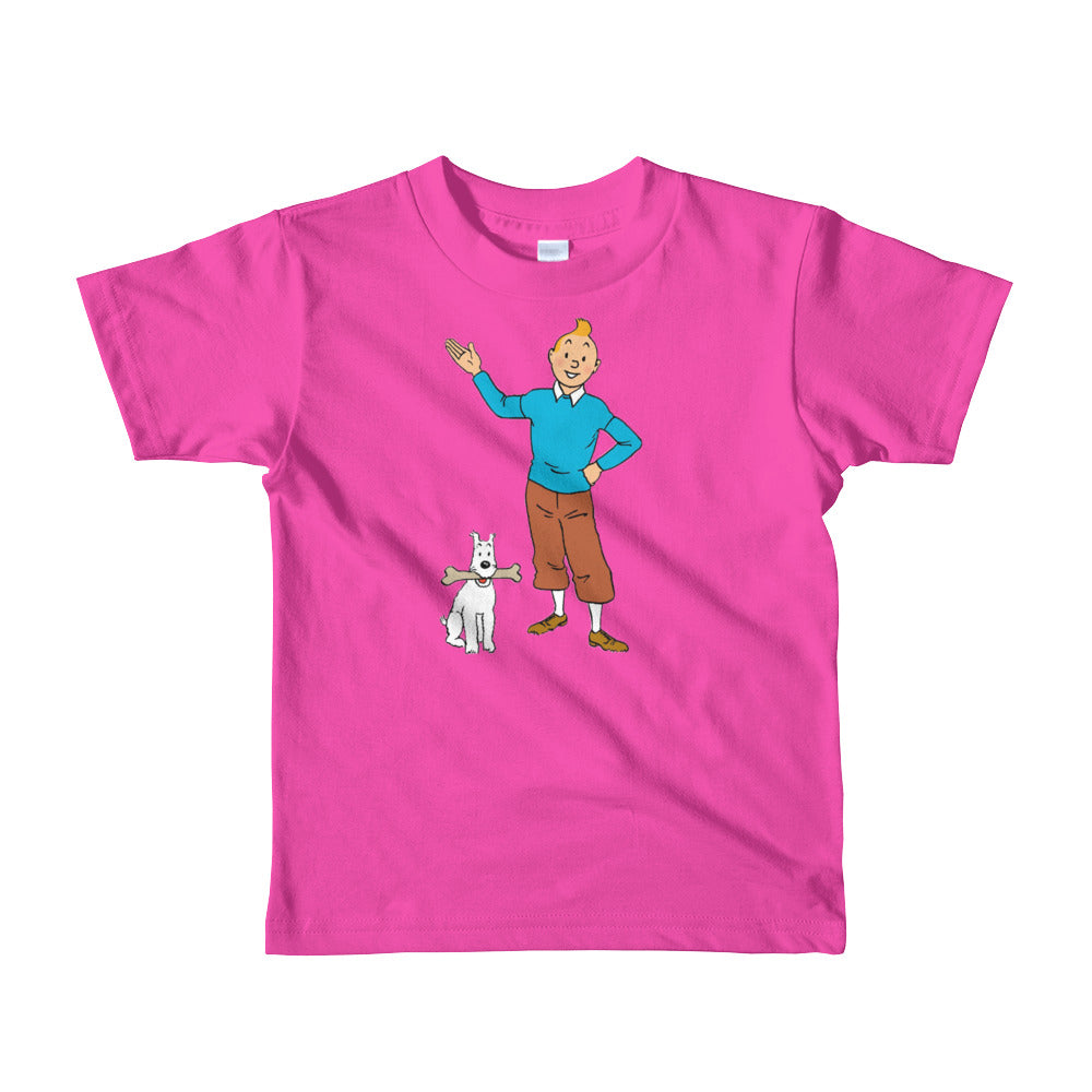 TINTIN ET MILOU Short sleeve kids t-shirt
